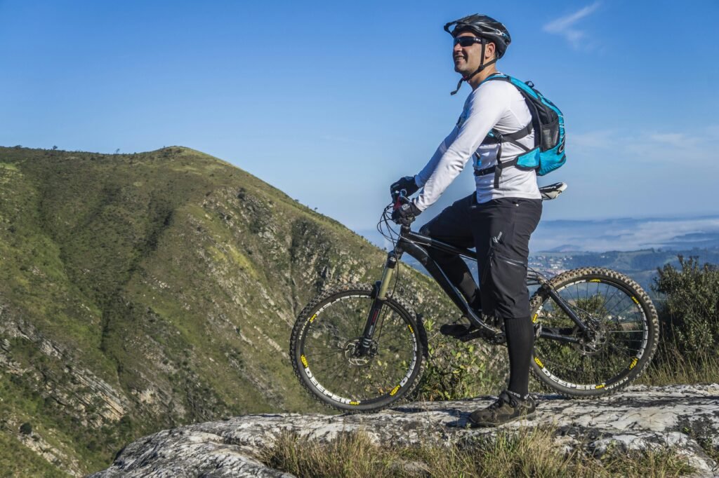 mountain biker